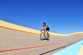 Señalan que el de Zacatecas será el primer velódromo a nivel nacional al aire libre, certificado por la Unión Ciclista Internacional ■ foto: andrés sánchez