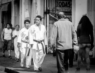 Karate urbano. RAFAEL DE SANTIAGO