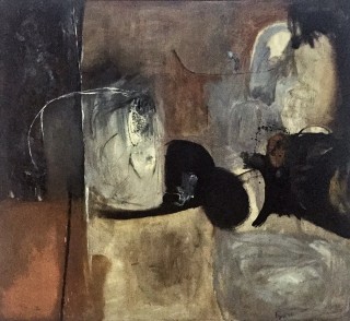 Manuel Felguérez. Pintura 11. Óleo sobre tela. 1962.