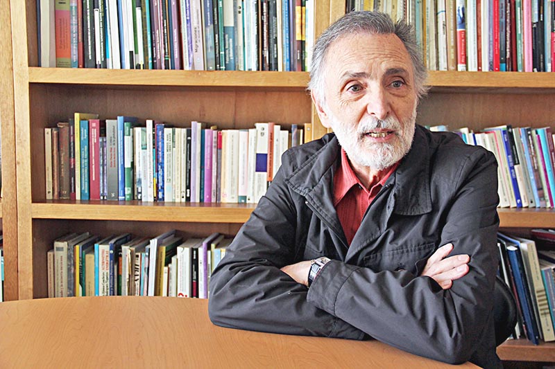 El académico Raúl Delgado Wise
