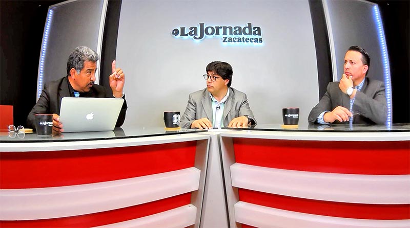 De izquierda a derecha, Miguel Moctezuma, Marco Torres Inguanzo y Raymundo Cárdenas ■ fotos: MIGUEL áNGEL NúÑEZ