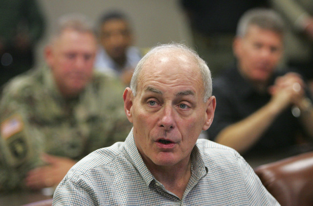 El muro se terminará en dos años, estima John Kelly