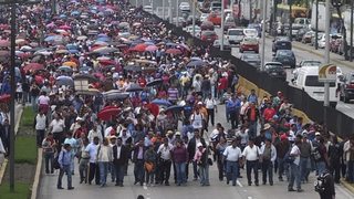 Fue un acuerdo de maestros regresar el miércoles al Zócalo: Villalobos