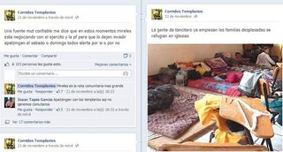 Lucha entre Templarios y policías comunitarias se expande a redes sociales