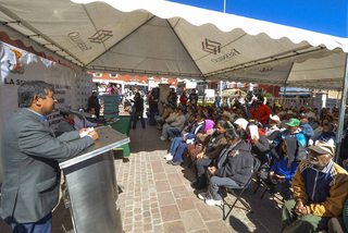 Entregan alcalde de Fresnillo y Sedatu 73 apoyos a la vivienda rural y dos proyectos productivos