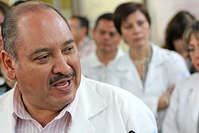 Mauricio Rivas, encargado de la dirección del Hospital General de Zacatecas del ISSSTE ■ foto: andrés sánchez