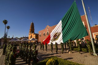Conmemoran 101 aniversario de la Marcha de la Lealtad en Fresnillo
