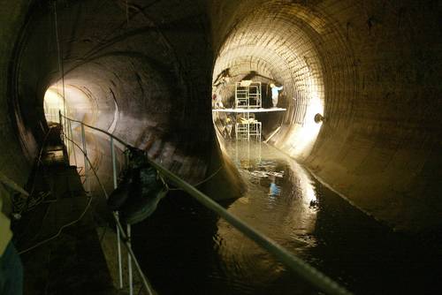 Emisor Central del drenaje profundo del DF, en imagen de 2008. Foto Roberto García Ortiz
