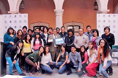 En la exposición participaron alumnos de la preparatoria 3 ■ FOTO: LA JORNADA ZACATECAS