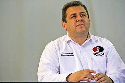Antonio Guzmán Fernández, secretario general del Sindicato de Personal Académico ■ foto: Andrés Sánchez