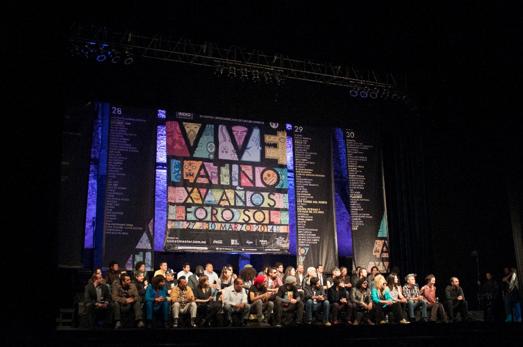 Presentación del Vive Latino el pasado 9 de diciembre. Foto Cuartoscuro / Iván Stephens