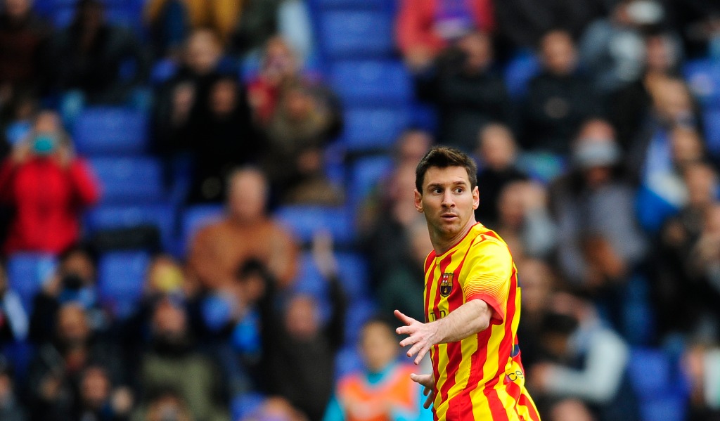Lionel Messi hizo la diferencia entre al cuadro blaugrana y los periquitos. Foto Reuters