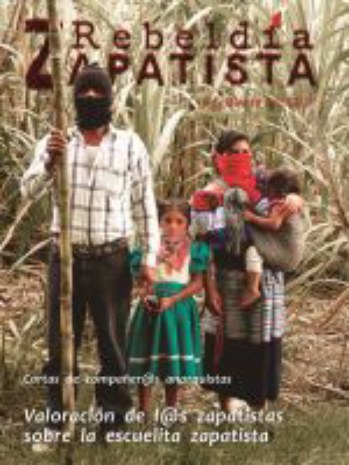 Portada del primer número de la revista Rebeldía Zapatista. Foto tomada de http://enlacezapatista.ezln.org.mx