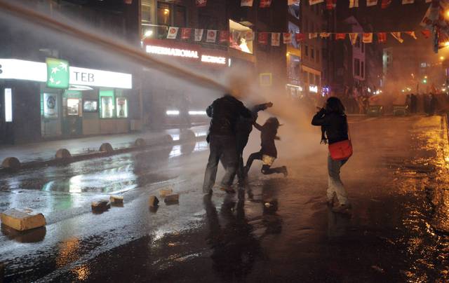 Protestas en Estambul. Foto Reuters