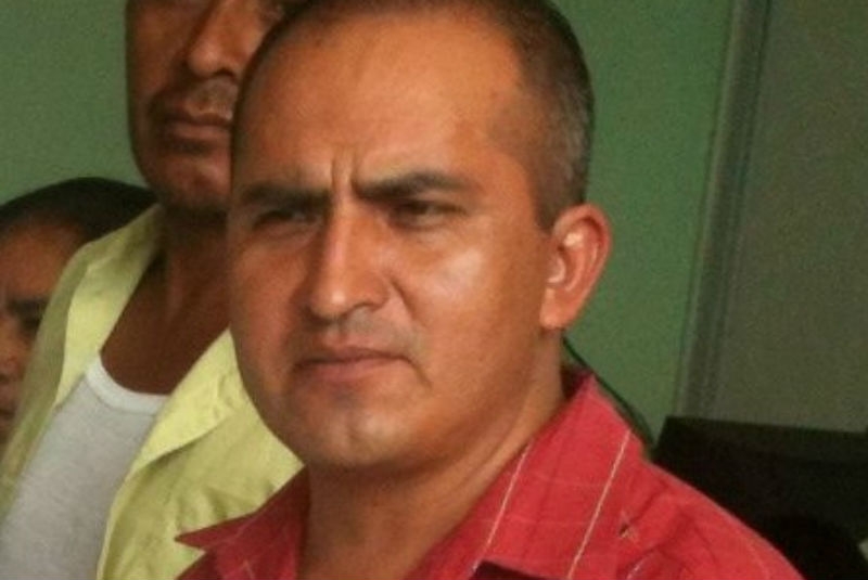 Ex alcalde del municipio de Tepehuacán de Guerrero, Hilario Mendoza Benito. Foto Aldo Falcón
