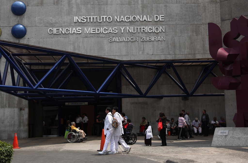 García Márquez ingresó al Instituto Nacional de Ciencias Médicas y Nutrición “Salvador Zubirán” el 31 de marzo pasado, por un cuadro de deshidratación e infección pulmonar y de vías urinarias. Foto Ap