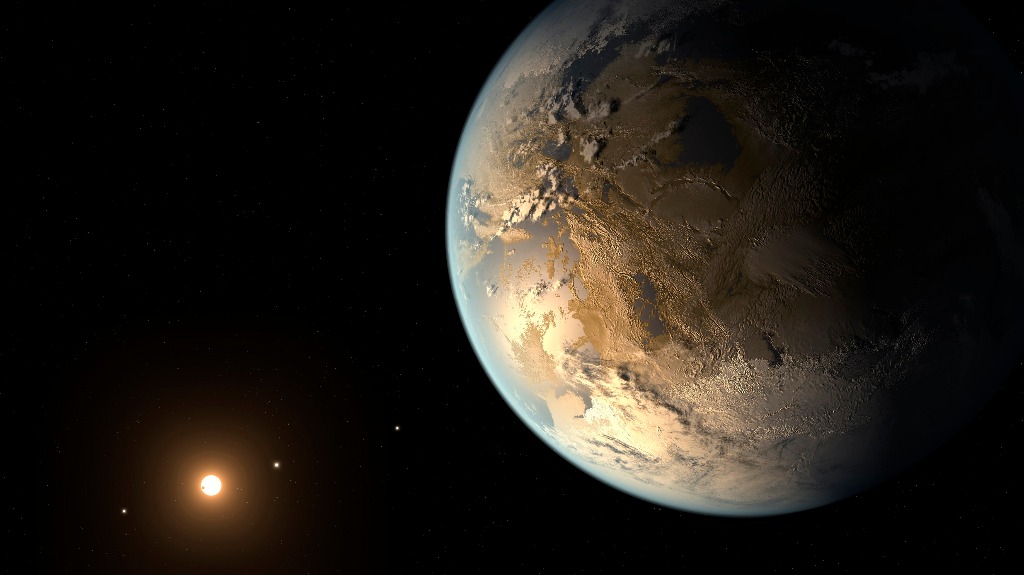 Imagen del primer planeta fuera del sistema solar de un tamaño similar a la Tierra. Foto Reuters