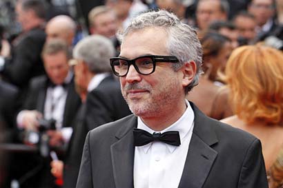 Alfonso Cuarón, ganador del premio Oscar a mejor director, en la alfombra roja del 67 Festival de Cannes ■ FOTO: FESTIVAL DE CANNES