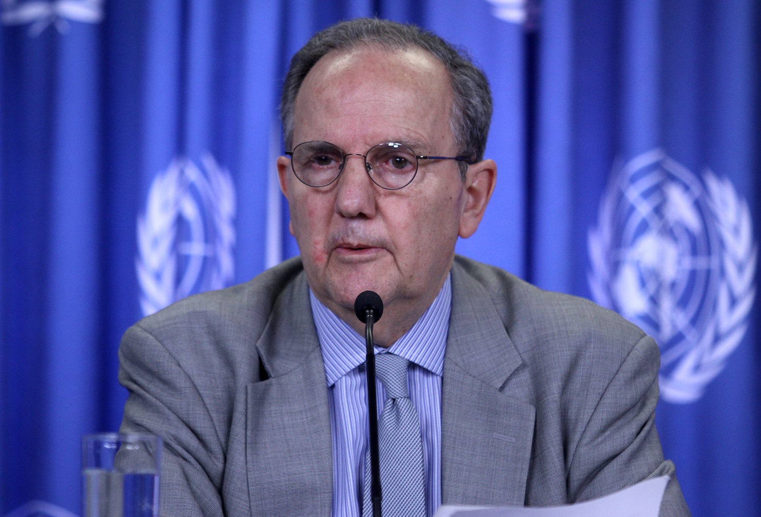 Juan Méndez, relator especial de la ONU sobre la tortura. Foto María Luisa Severiano
