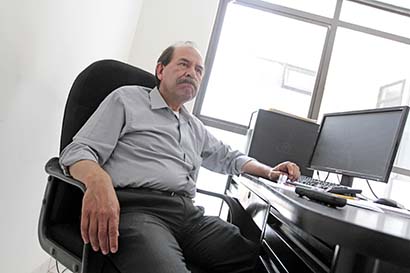 Luis Gilberto Padilla Bernal, coordinador de la Comisión Electoral de la UAZ ■ foto: Ernesto Moreno