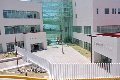 Aspecto de las instalaciones del Hospital General ■ FOTO: LA JORNADA ZACATECAS