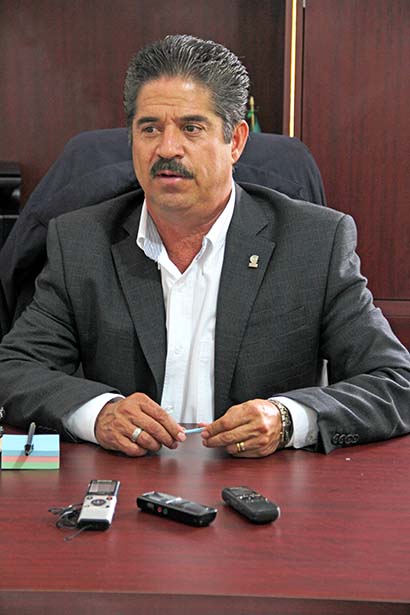 Felipe Ramírez Chávez, director general del Colegio de Bachilleres del Estado de Zacatecas ■ foto: martín catalán