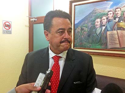 Alfredo Femat Bañuelos, legislador local ■ foto: alma tapia