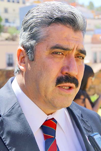 Francisco Escobedo Villegas, secretario general de Gobierno ■ foto: La Jornada Zacatecas