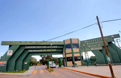 Aspectos de las instalaciones de la Universidad Tecnológica de Zacatecas ■ foto: La Jornada Zacatecas