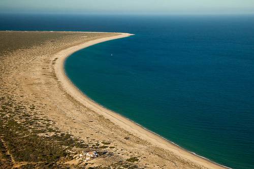 Terrenos donde se pretende desarrollar el proyecto turístico Cabo Dorado, en el municipio de Los Cabos, Baja California Sur, en imagen de archivo. Foto Cortesía de Cemda