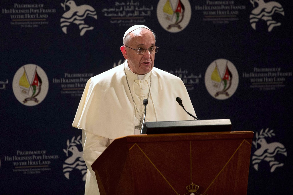 El papa Francisco instó a encontrar una salida 