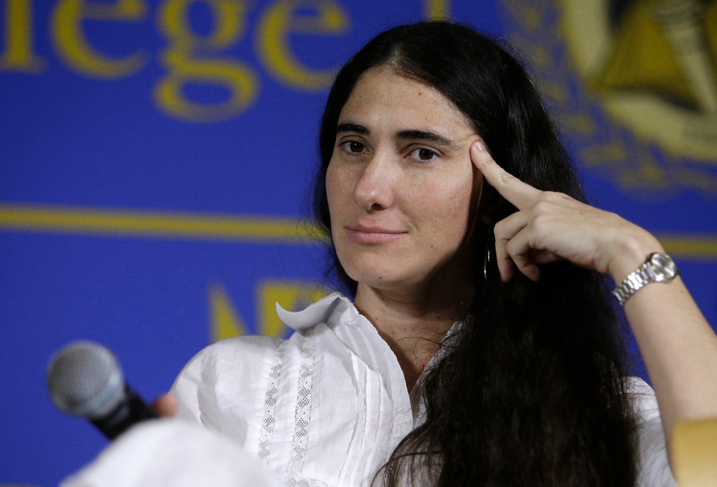 Yoani Sánchez, en imagen del 01 de abril de 2013. Foto Ap