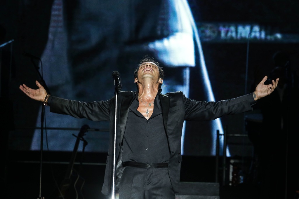 El cantante internacional Marc Anthony cerró el festival ante la euforia de miles de personas