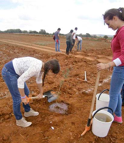 Participaron estudiantes y autoridades ■ foto: La Jornada Zacatecas