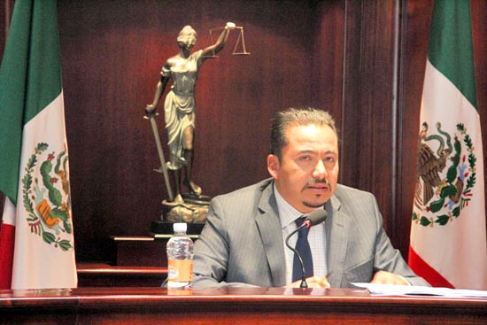 Edgar López Chávez, magistrado presidente del TJEEZ ■ foto: andrés sánchez