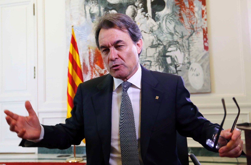 Artur Mas, presidente de Cataluña. Foto Reuters