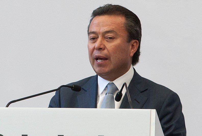 Líder nacional del PRI, César Camacho Quiroz. Foto: La Jornada