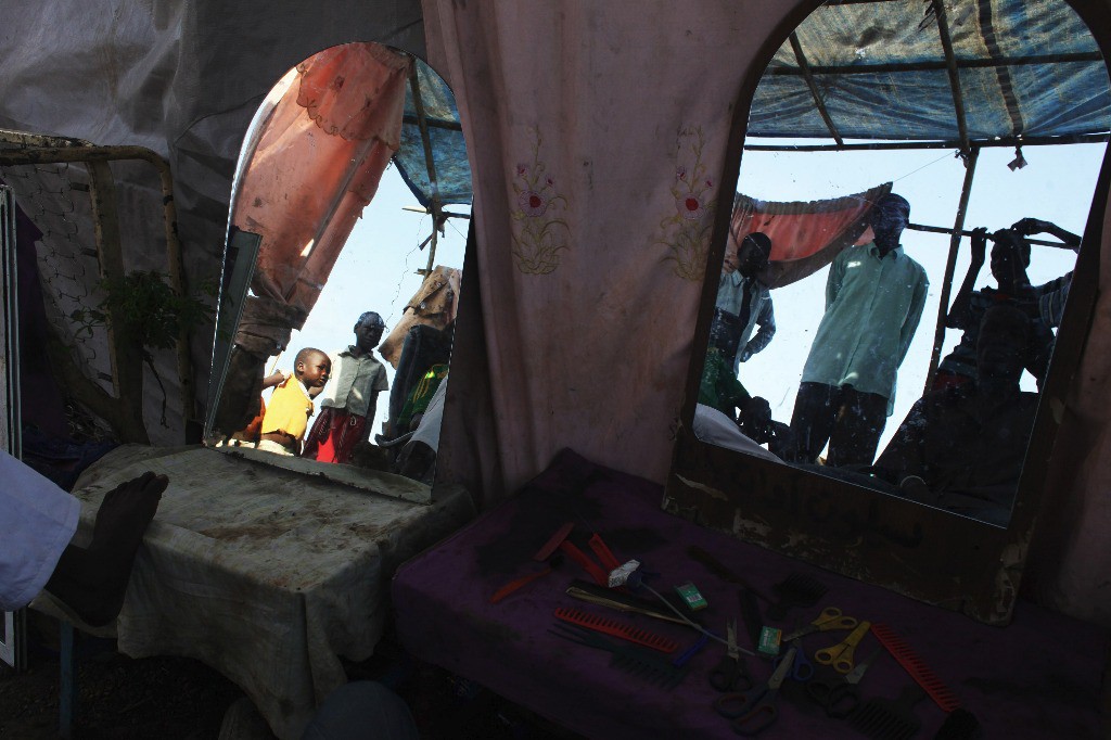 Desplazados de Sudán del Sur. Foto Reuters