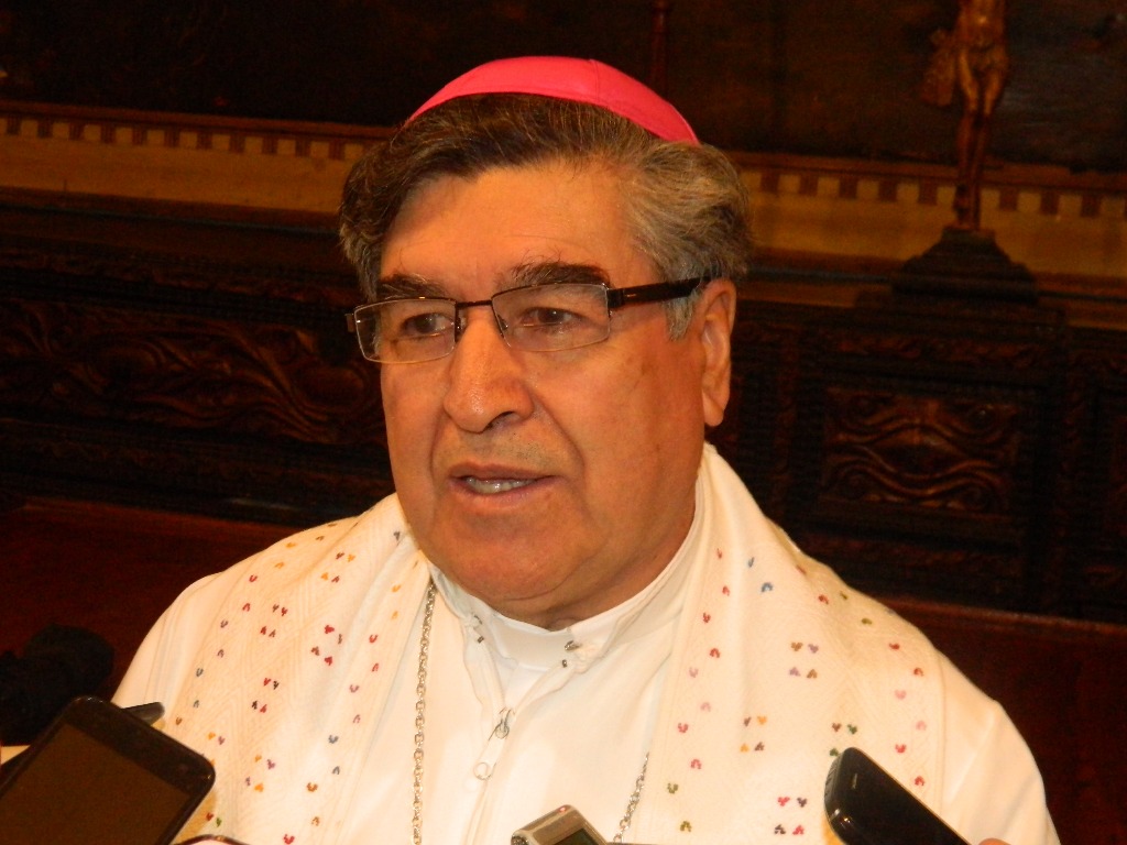 Felipe Arizmendi Esquivel, obispo de San Cristóbal de Las Casas. Foto Elio Henríquez