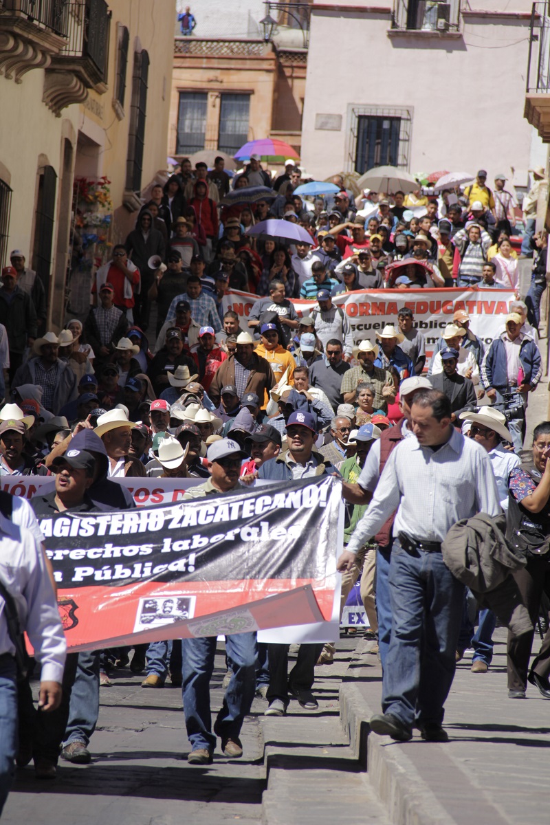 En la imagen, el MDMZ, durante una de sus manifestaciones pasadas. Foto: ERNESTO MORENO