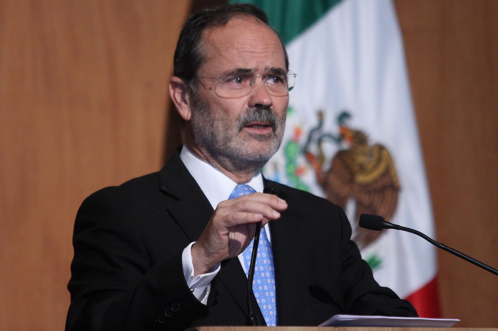El dirigente del PAN, Gustavo Madero, en imagen del 31 de mayo de 2014. Foto: La Jornada