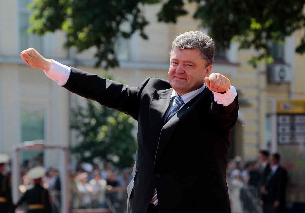 El presidente ucranio Petro Poroshenko, en imagen del 7 de junio pasado. Foto Ap
