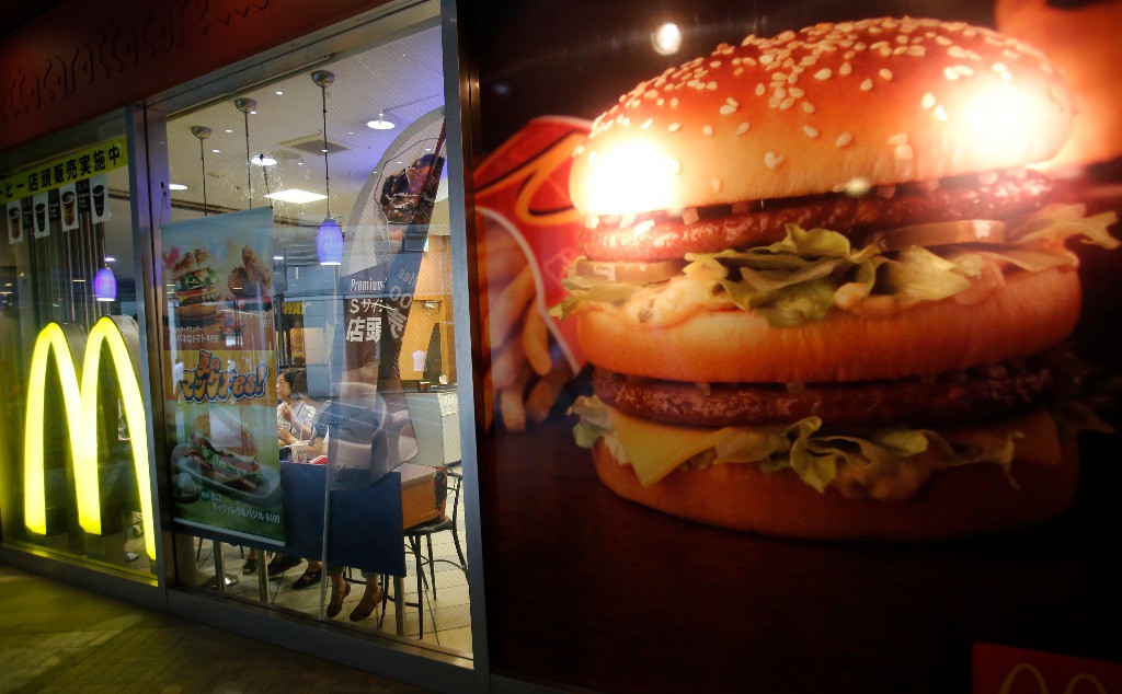 McDonald's en Tokio, Japón. Foto Ap