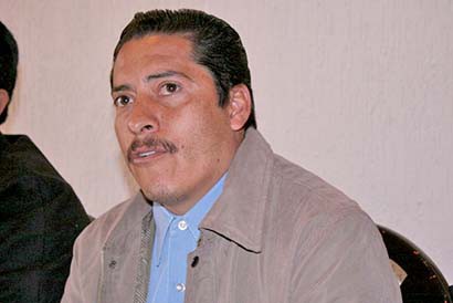 Gerardo García Murillo, secretario del Supdacobaez ■ FOTO: MIGUEL ÁNGEL NÚÑEZ