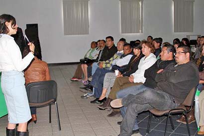 Participaron en la actividad funcionarios de la dependencia educativa ■ foto: La Jornada Zacatecas