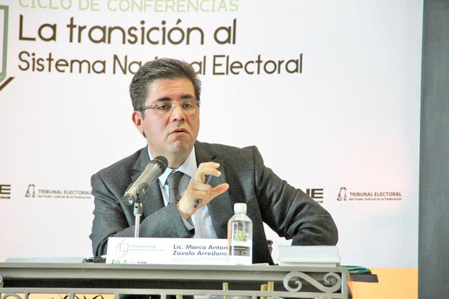 Marco Antonio Zavala Arredondo, magistrado presidente de la Sala Regional Monterrey del TEPJF ■ FOTO: ANDRÉS SÁNCHEZ