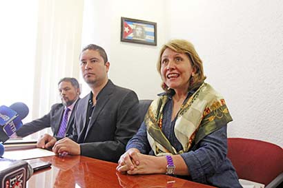 Los diputados Juan Carlos Regis, Iván de Santiago Beltrán y Eugenia Flores ■ FOTO: ERNESTO MORENO
