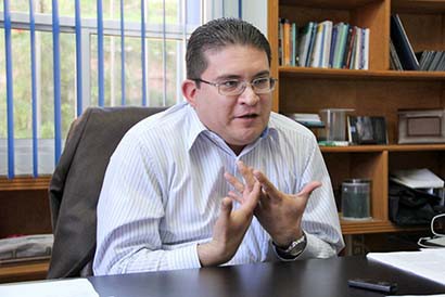 Rubén Ibarra Reyes, director de la Unidad Académica de Ciencias Sociales de la UAZ