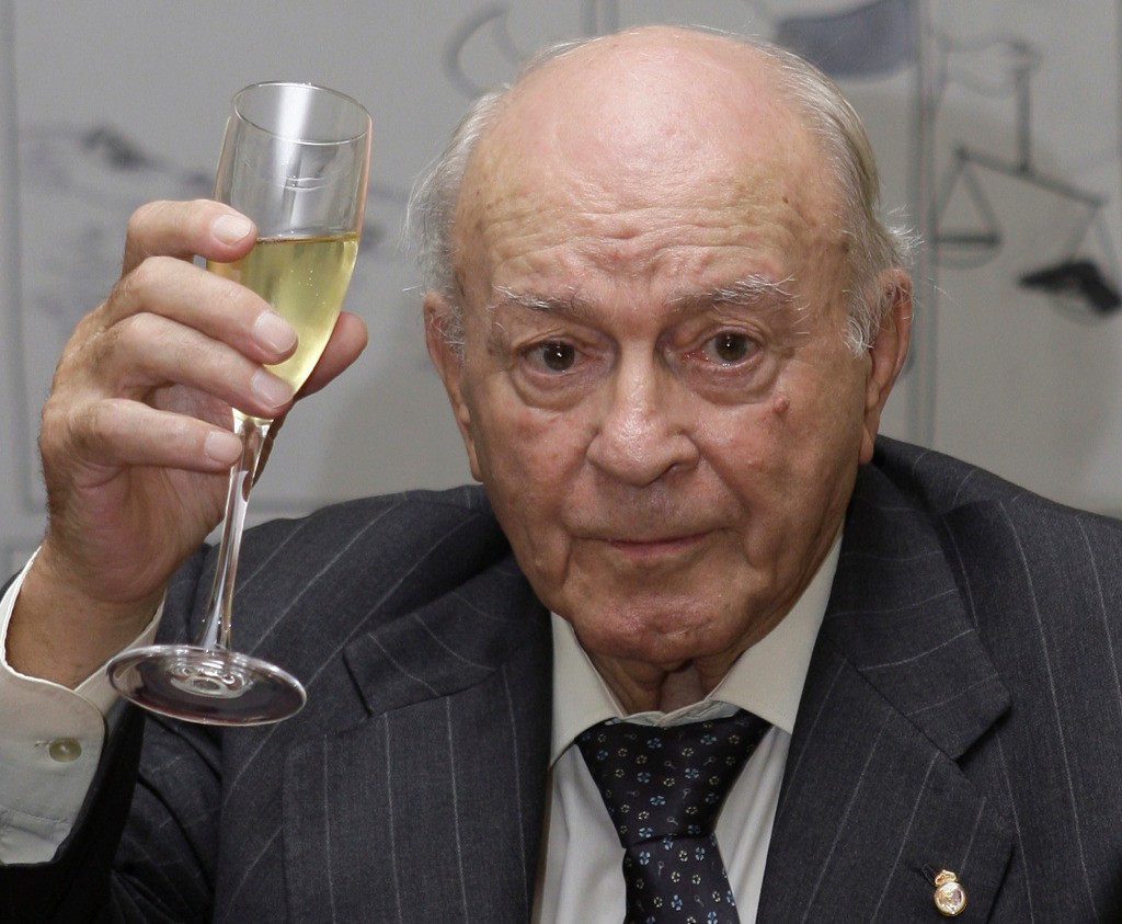 Alfredo Di Stefano, en imagen de noviembre de 2009. Foto Ap