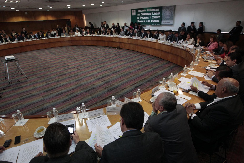 Las comisiones de Hacienda y de Energía de la Cámara de Diputados. Foto: La Jornada